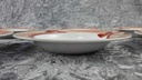 [2119352] 6er Set Suppenteller 21,7 cm Wellco Design Krefeld Einzelteile Blumen Rot gebraucht - gut Bild 4