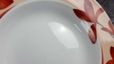 [2119352] 6er Set Suppenteller 21,7 cm Wellco Design Krefeld Einzelteile Blumen Rot gebraucht - gut Bild 5