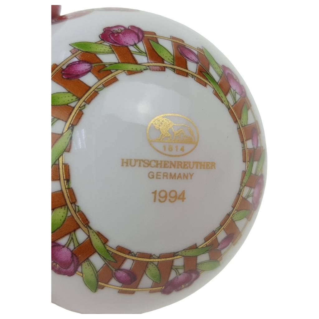 [45817709-1994] Weihnachtskugel Hutschenreuther 1994 Eisenbahn gebraucht - neuwertig Bild 4