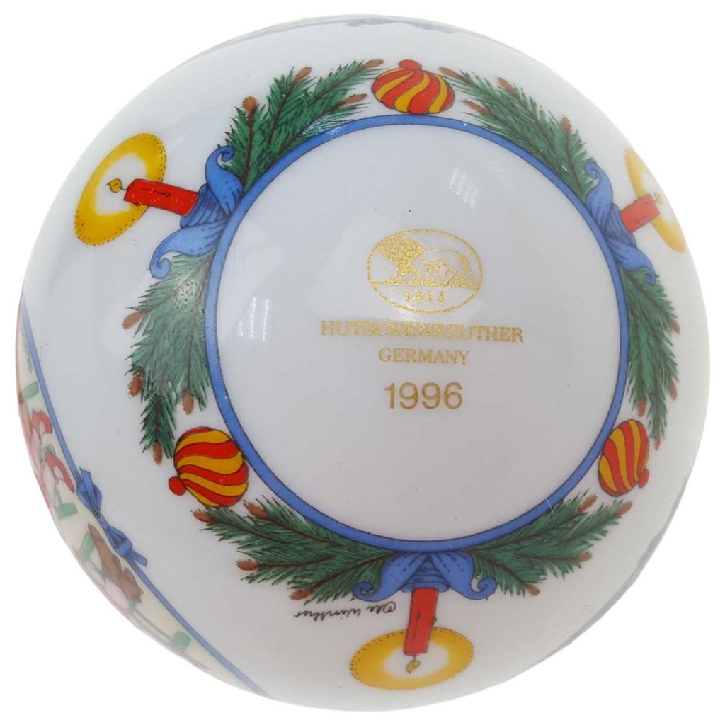 [45817709-1996] Weihnachtskugel Hutschenreuther 1996 Weihnachtsbäckerei gebraucht - sehr gut Bild 3