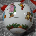 [45817709-1997] Weihnachtskugel Hutschenreuther 1997 Bärenstube gebraucht - sehr gut Bild 5