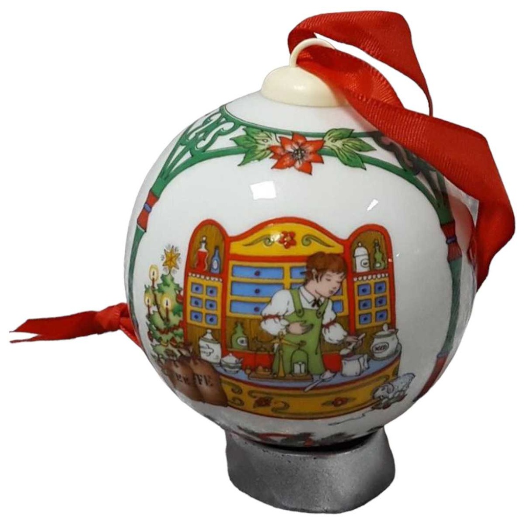 [45817709-1998] Weihnachtskugel Hutschenreuther 1998 Kaufladen gebraucht - sehr gut Bild 2