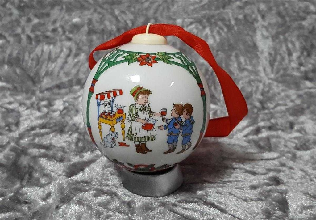 [45817709-1998] Weihnachtskugel Hutschenreuther 1998 Kaufladen gebraucht - sehr gut Bild 3