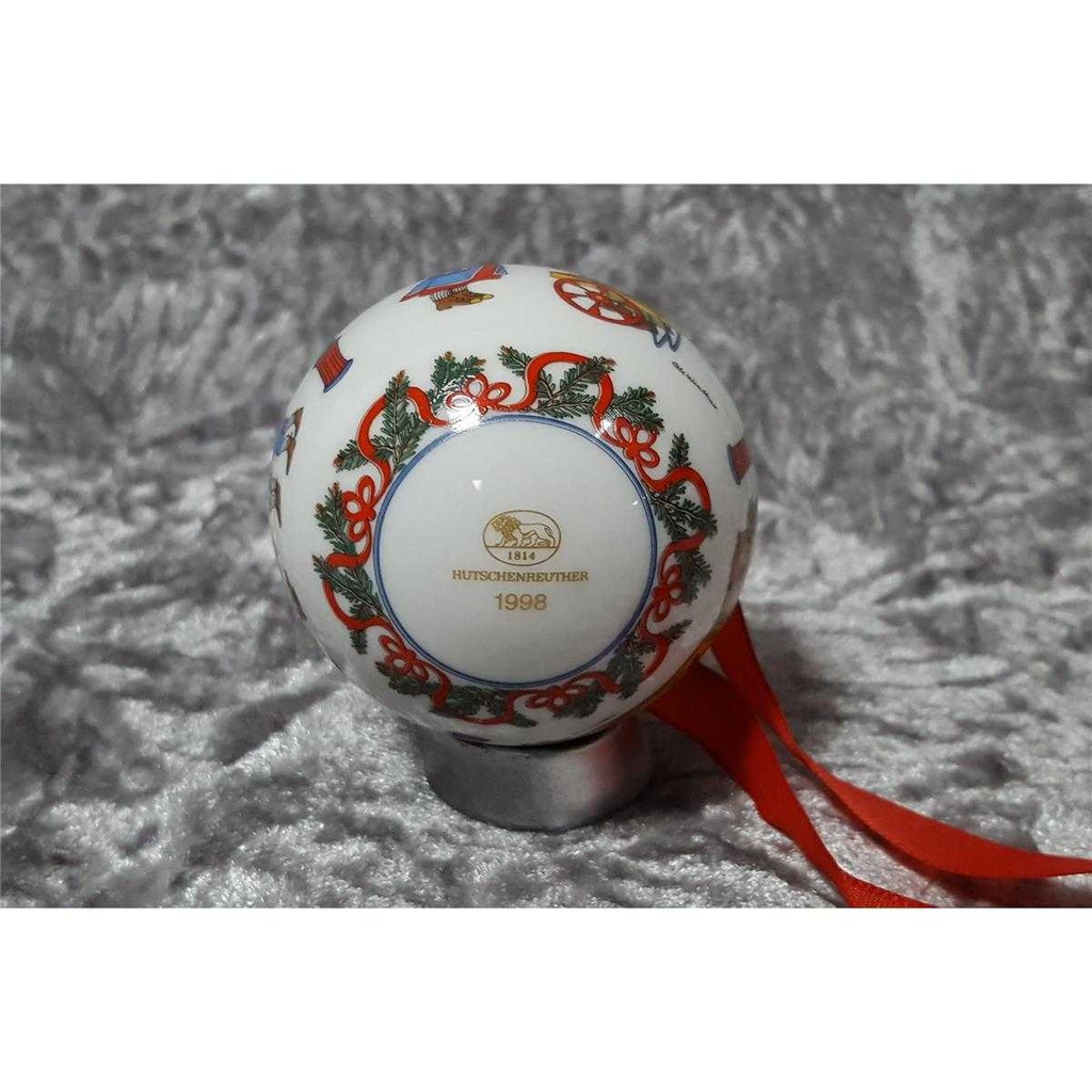 [45817709-1998] Weihnachtskugel Hutschenreuther 1998 Kaufladen gebraucht - sehr gut Bild 4