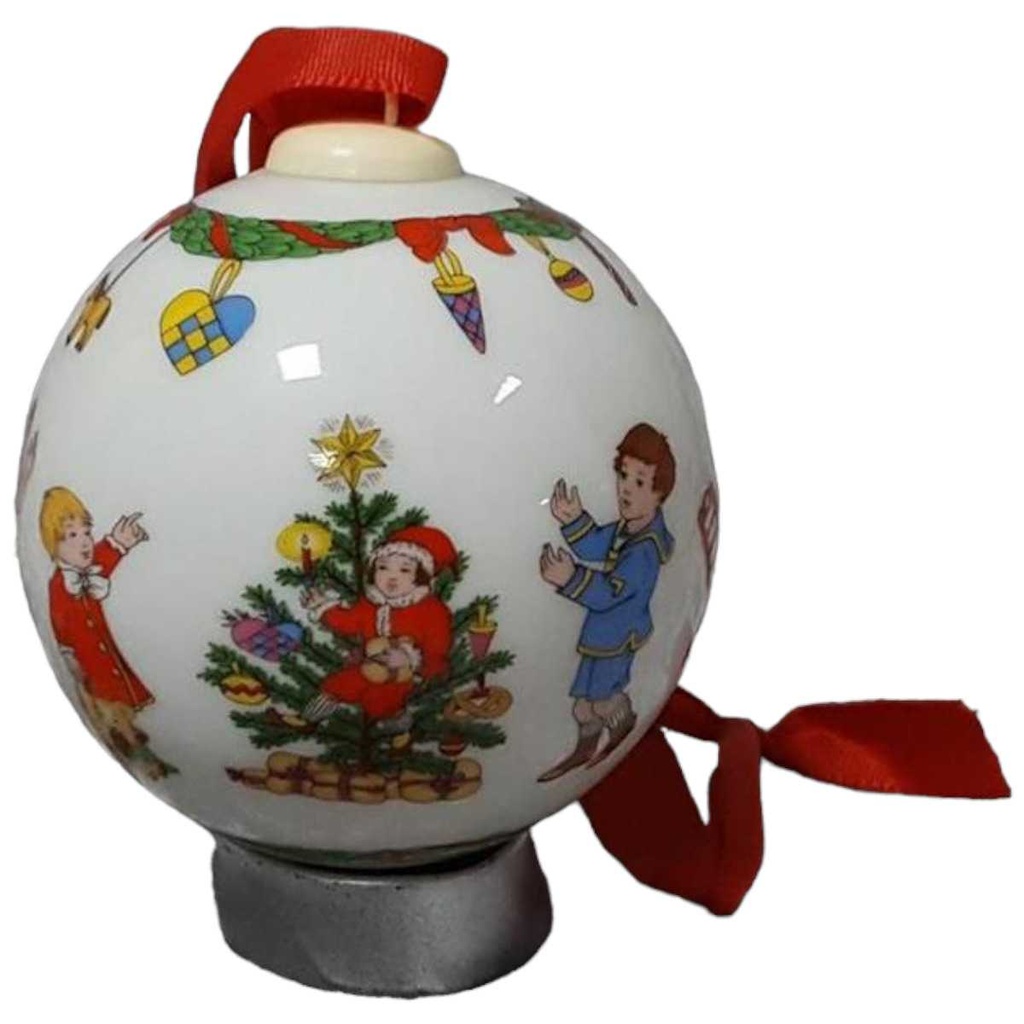 [45817709-1999] Weihnachtskugel Hutschenreuther 1999 Bastelstube gebraucht - sehr gut Bild 2