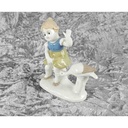 [45817712] Figur Wagner & Apel Mädchen mit Storch gebraucht - sehr gut Bild 4
