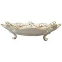[45817715] Konfektschale Golddekor 19,8 cm Rosenthal Moliere Moosrose 2984 Elfenbein Beige gebraucht - sehr gut Bild 2