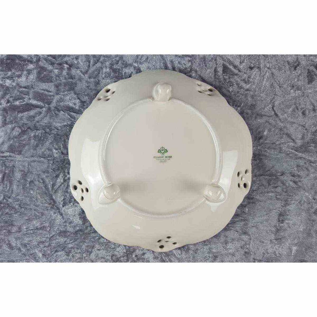 [45817715] Konfektschale Golddekor 19,8 cm Rosenthal Moliere Moosrose 2984 Elfenbein Beige gebraucht - sehr gut Bild 3