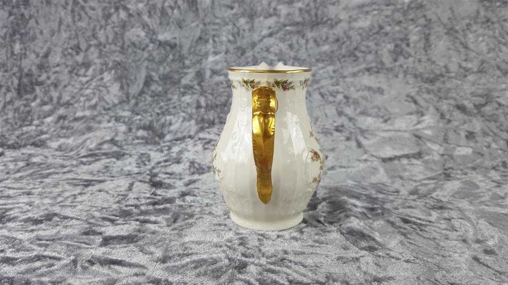 [45817723] Milchkännchen Rosenthal Sanssouci Moosrose Elfenbeinfarben Elfenbein Beige gebraucht - sehr gut Bild 3