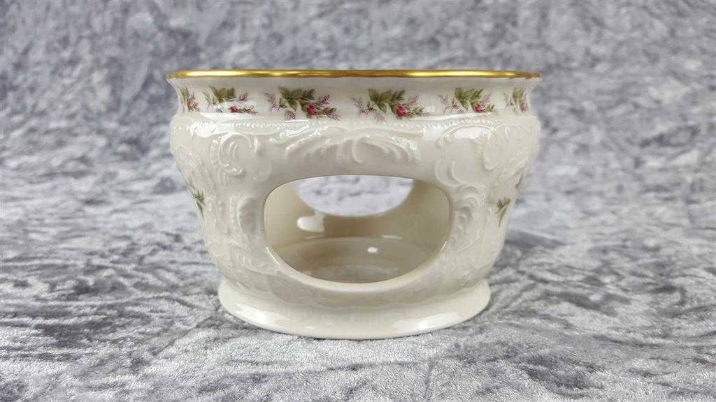[45817724] Stövchen Rosenthal Sanssouci Moosrose Elfenbeinfarben Elfenbein Beige gebraucht - sehr gut Bild 4