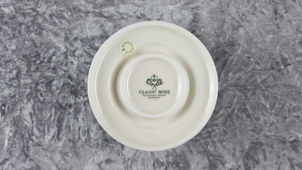 [45817724] Stövchen Rosenthal Sanssouci Moosrose Elfenbeinfarben Elfenbein Beige gebraucht - sehr gut Bild 6