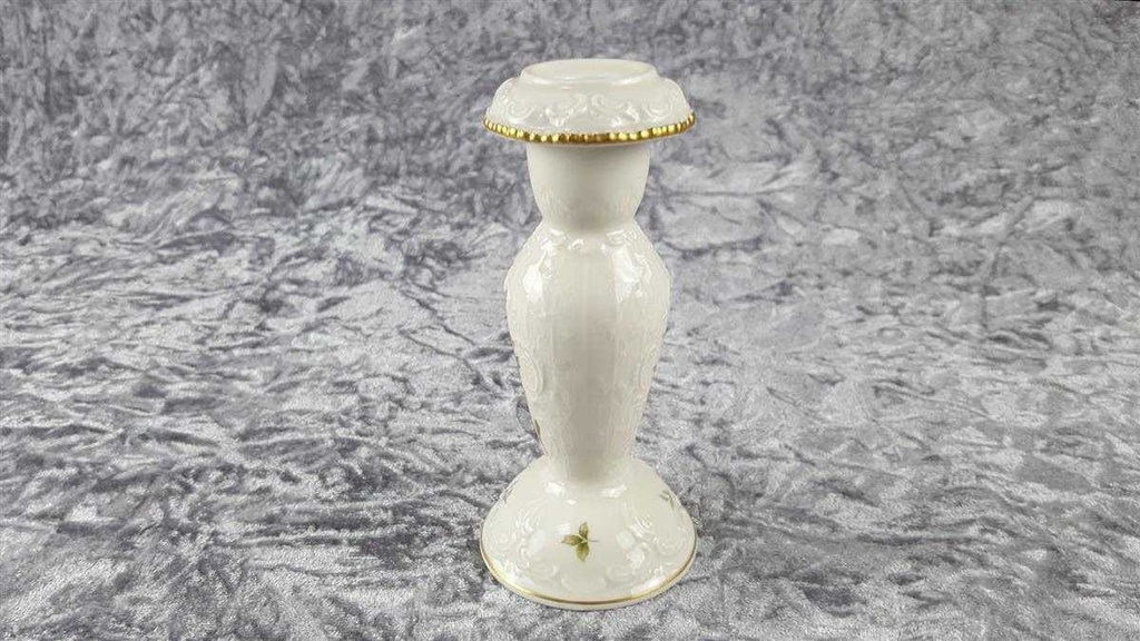 [45817725] Kerzenhalter Rosenthal Sanssouci Moosrose Elfenbeinfarben Elfenbein Beige gebraucht - sehr gut Bild 4