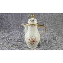 [45817726] Kaffeekanne 1,1 L Rosenthal Sanssouci Moosrose Elfenbeinfarben Elfenbein Beige gebraucht - akzeptabel Bild 5