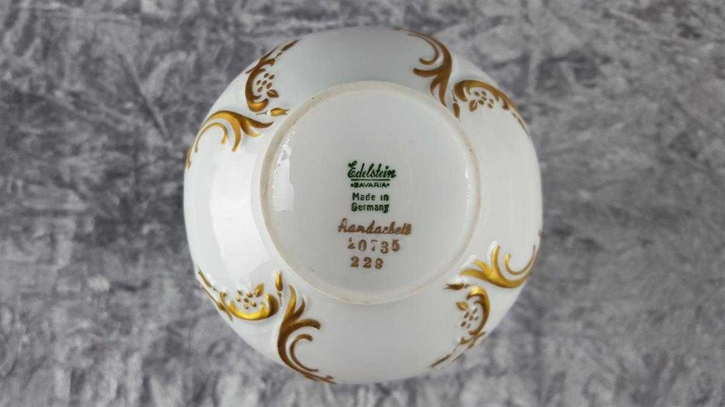 [45817732] Vase 19 cm Edelstein Bavaria gebraucht - sehr gut Bild 5