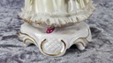 [45817737] Figur Einzelteile Capodimonte Dame mit Leierharfe Hut Kleid gebraucht - akzeptabel Bild 7