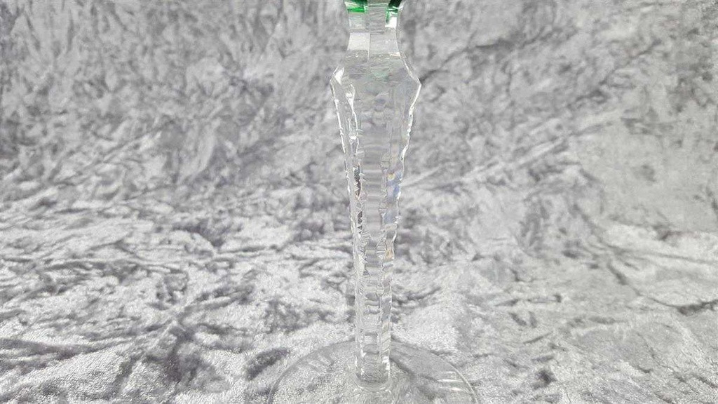 [45817754] Weinglas 20 cm Weintraubendekor Grün gebraucht - sehr gut Bild 4