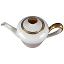 [45817802] Kaffeekanne Kanne Goldrand 1,6 L Rhenania Duisdorf Elfenbein mit 4mm Beige gebraucht - gut Bild 2