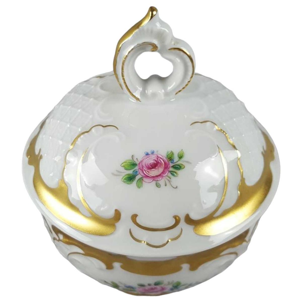 [45817803] Zuckerdose Lindner Porzellan Residenz Gold gebraucht - sehr gut Bild 2
