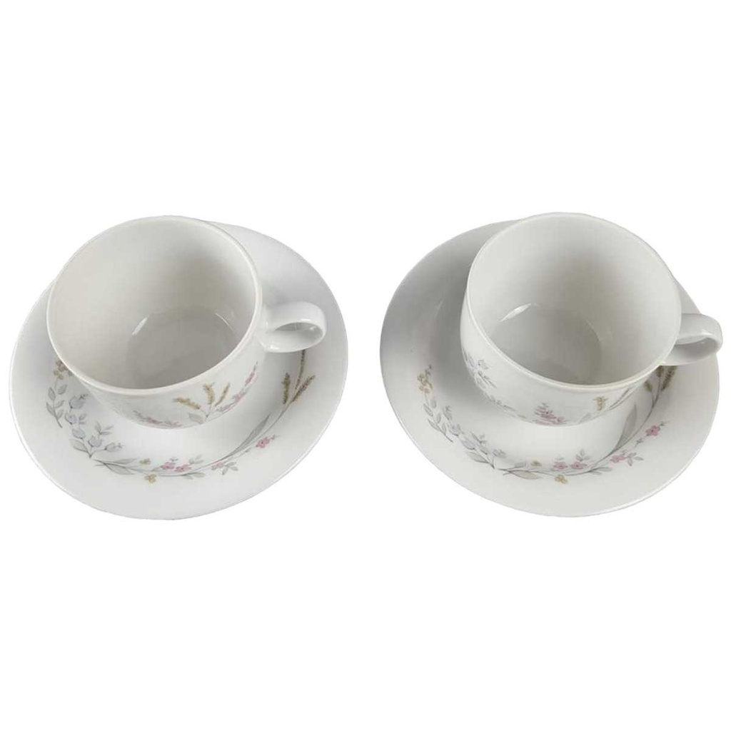 [2119360] 2er Set Untertasse Kaffeetasse mit Tasse Winterling Kirchenlamitz gebraucht - akzeptabel Bild 2