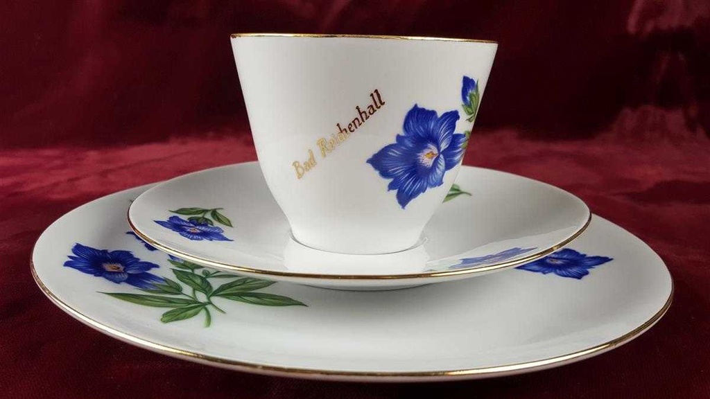 [45817814] Kaffeetasse Kaffeegedeck Kaffeeset Komplett Goldrand Bareuther gebraucht - gut Bild 5