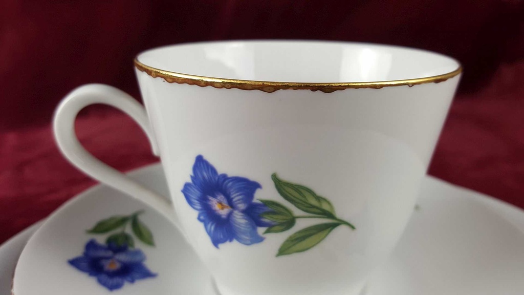 [45817814] Kaffeetasse Kaffeegedeck Kaffeeset Komplett Goldrand Bareuther gebraucht - gut Bild 6