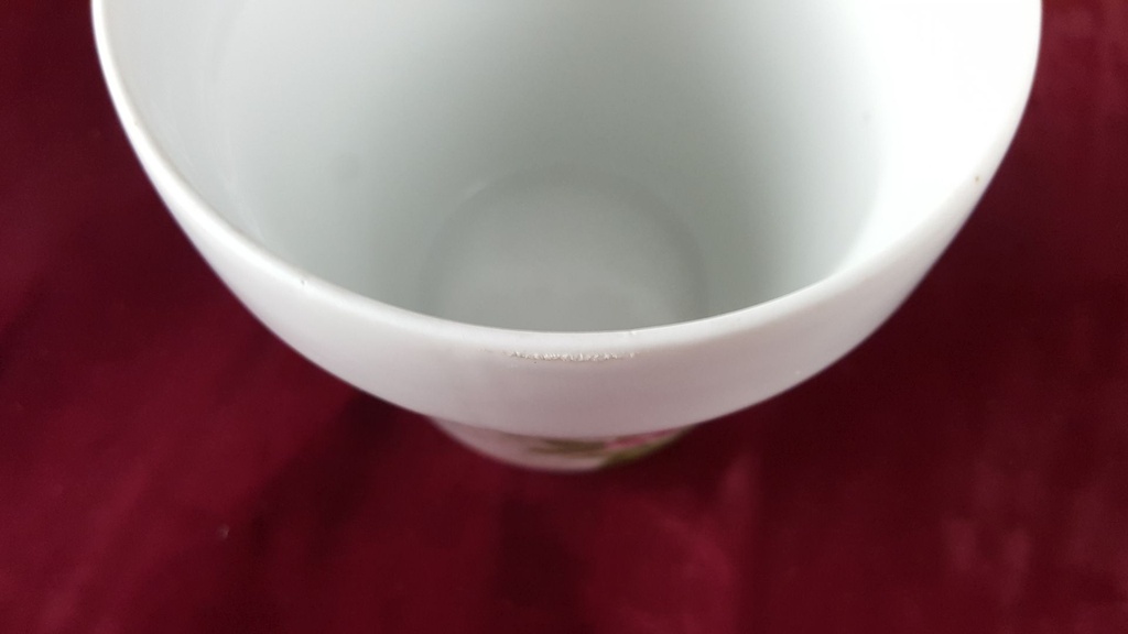 [45817815] Blumenübertopf 10,5 cm Gout De Ville Limoges gebraucht - gut Bild 4