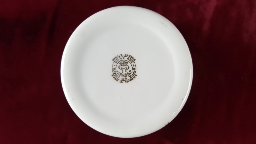 [45817815] Blumenübertopf 10,5 cm Gout De Ville Limoges gebraucht - gut Bild 6