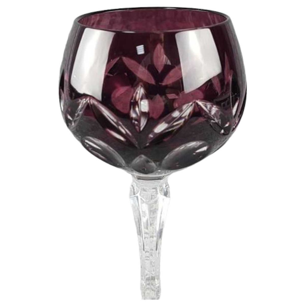 [45817827] Weinrömer Überfangglas Joska Waldglashütte Bodenmais Amethyst Lila gebraucht - sehr gut Bild 2