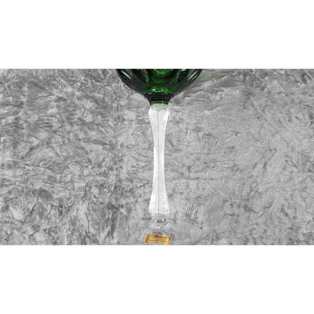 [45817830] Weinrömer Römer Überfangglas Joska Waldglashütte Bodenmais Grün Smaragdgrün gebraucht - sehr gut Bild 3