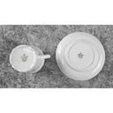 [45817838] Kaffeetasse mit Untertasse Tasse Seltmann Weiden Julia Blaue Margeritenranke gebraucht - gut Bild 5