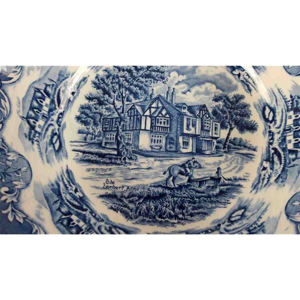 [45817858] Schüssel Grindley English Country Inns Blau gebraucht - gut Bild 3