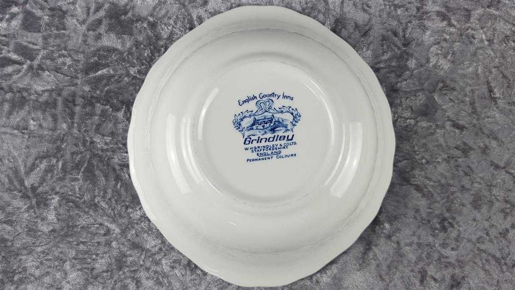 [45817858] Schüssel Grindley English Country Inns Blau gebraucht - gut Bild 4