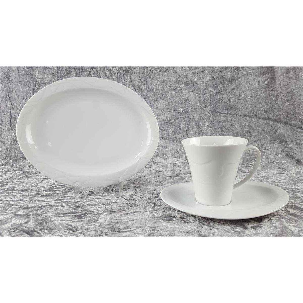 [45817859] Kaffeegedeck 3tlg Seltmann Weiden Allegro Weiß gebraucht - gut Bild 2