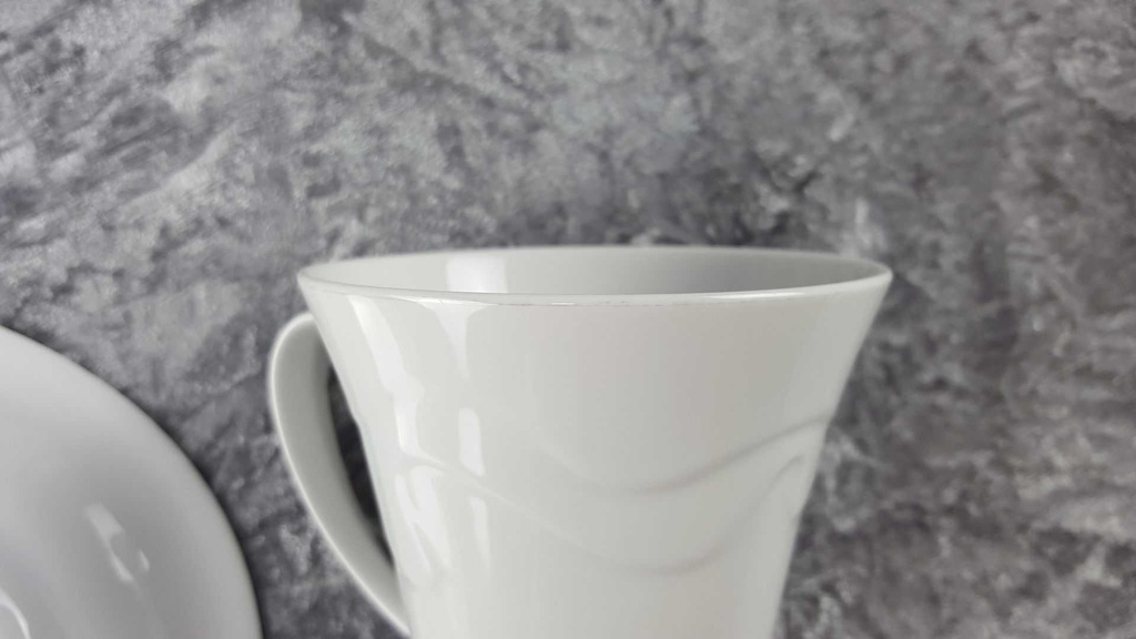 [45817859] Kaffeegedeck 3tlg Seltmann Weiden Allegro Weiß gebraucht - gut Bild 5