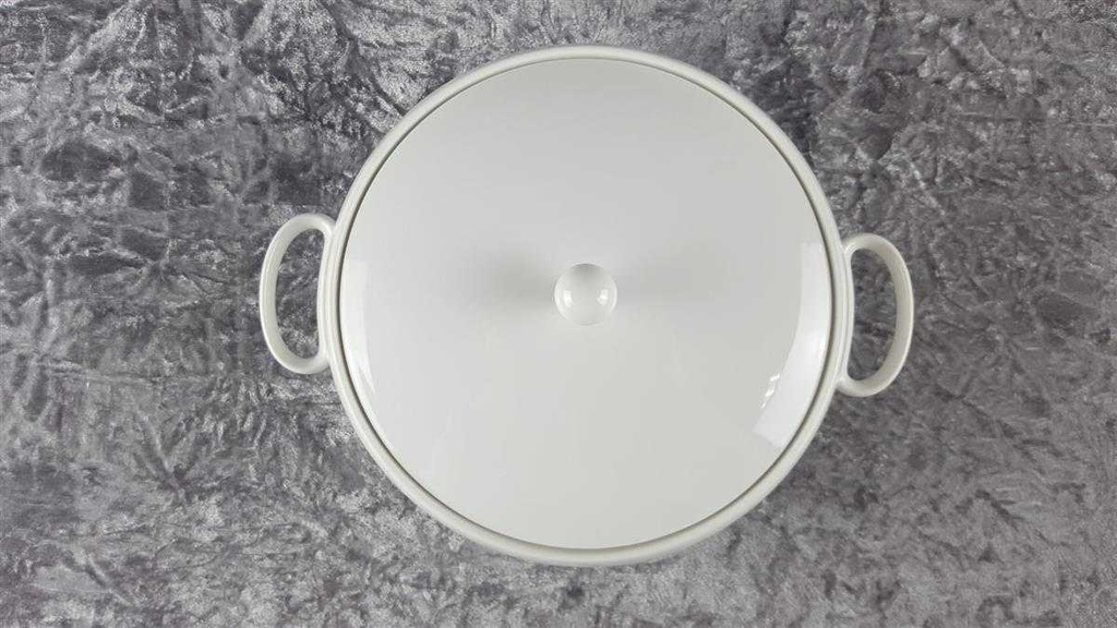 [45817860] Ragoutterrine Servierschüssel 1,5 L Heinrich Rondo Weiß gebraucht - sehr gut Bild 3