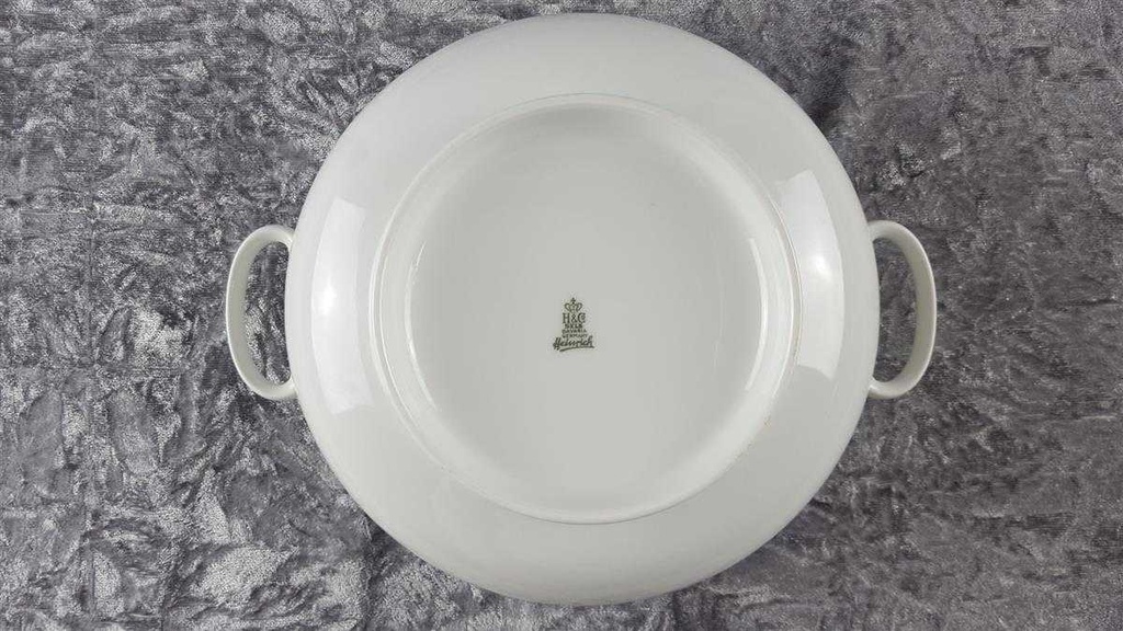 [45817860] Ragoutterrine Servierschüssel 1,5 L Heinrich Rondo Weiß gebraucht - sehr gut Bild 6