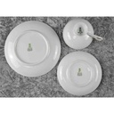 [45817864] Teetasse mit Untertasse Sammelgedeck Teegedeck 3tlg Wallendorf Wallendorfer Porzellan ehem. VEB W 1764 Goldrelief gebraucht - sehr gut Bild 6
