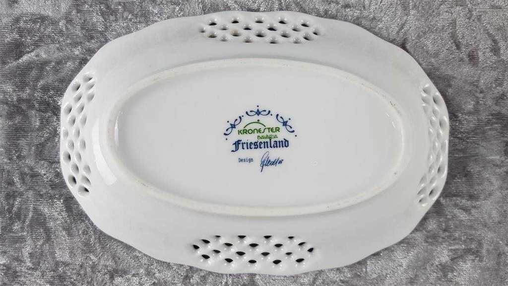 [45817865] Durchbruchschale Durchbrucharbeit Kronester Bavaria gebraucht - gut Bild 4