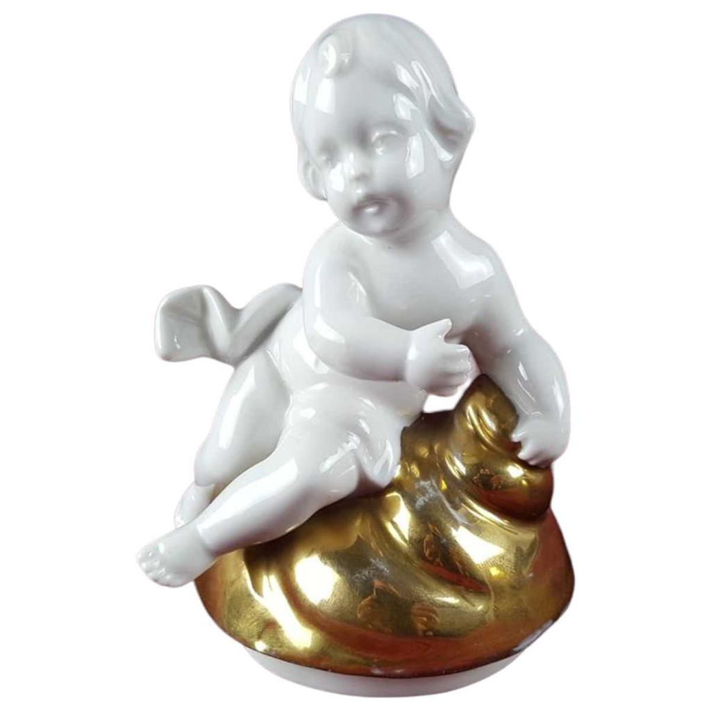 [45817875] Deckeldose Figur Neutettau Einzelteile Weiß gebraucht - gut Bild 2