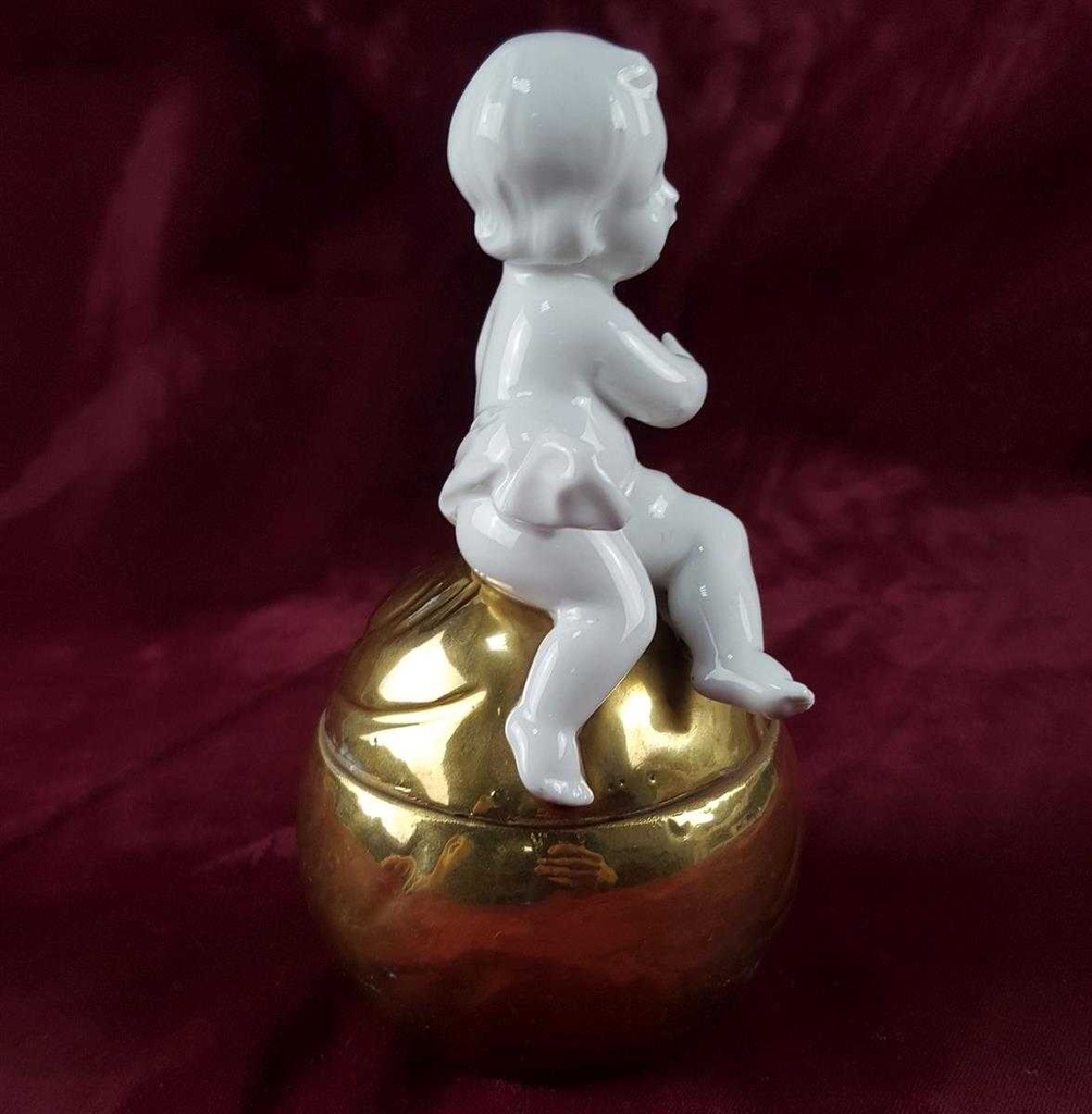 [45817875] Deckeldose Figur Neutettau Einzelteile Weiß gebraucht - gut Bild 4