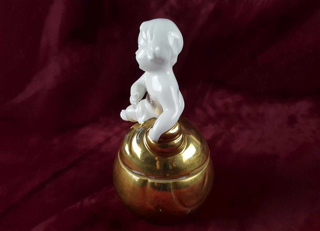 [45817875] Deckeldose Figur Neutettau Einzelteile Weiß gebraucht - gut Bild 6