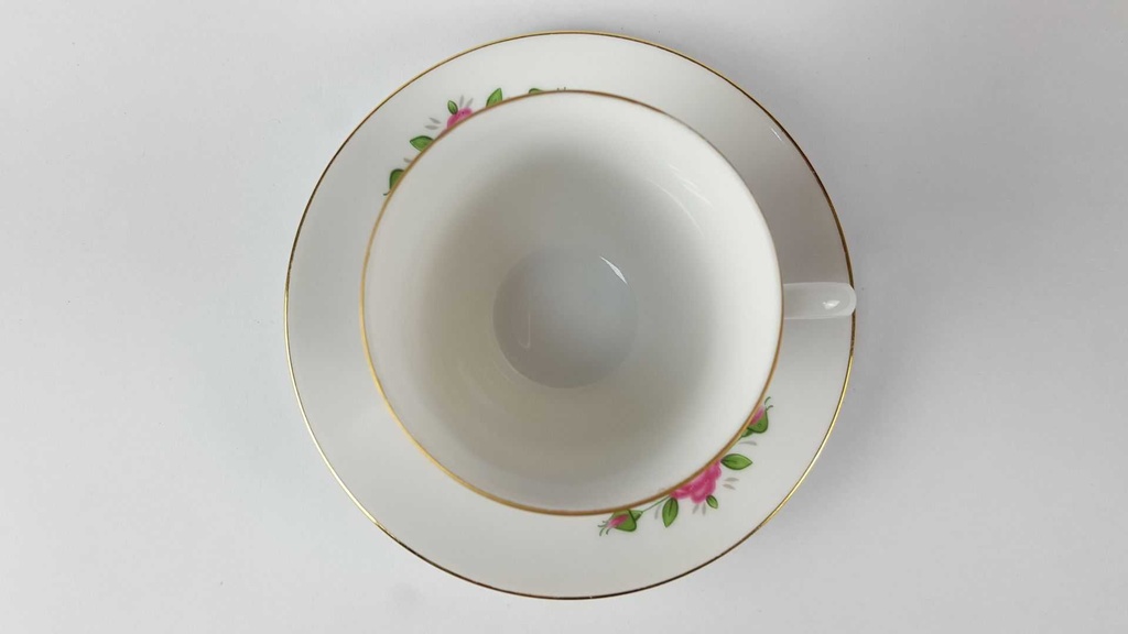 [45817891] Mokkatasse Tasse Espressotasse mit Untertasse Goldrand Winterling Marktleuthen Bavaria gebraucht - sehr gut Bild 4