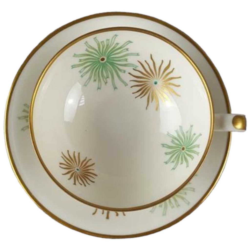 [45817896] Untertasse Mokkatasse Tasse Espressotasse mit Johann Haviland Bavaria gebraucht - gut Bild 2