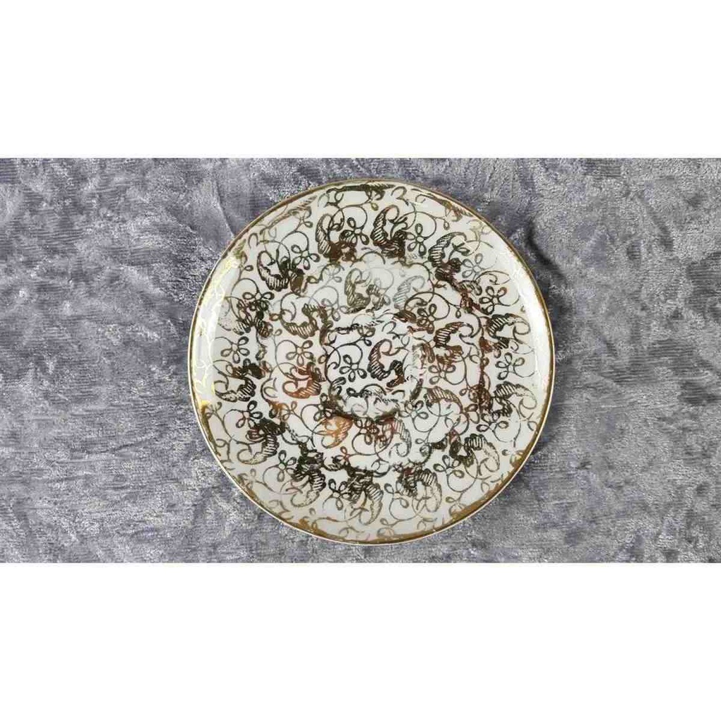 [45817901] Mokkatasse Tasse Espressotasse mit Untertasse & Golddekor Kaiser Porzellan Alka Kunst gebraucht - gut Bild 7