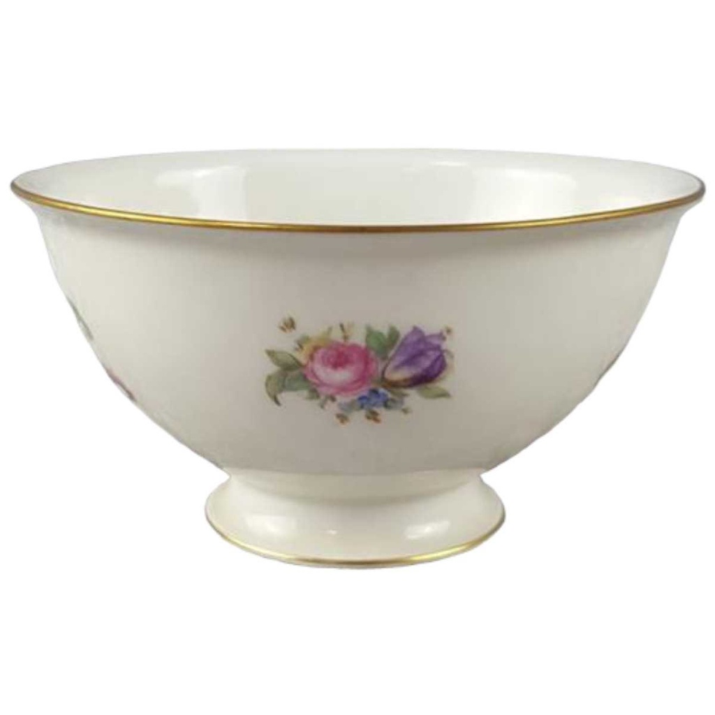 [45817911] Teetasse Tasse Goldrand Rosenthal Winifred bunte Blumen Elfenbein Beige gebraucht - sehr gut Bild 2