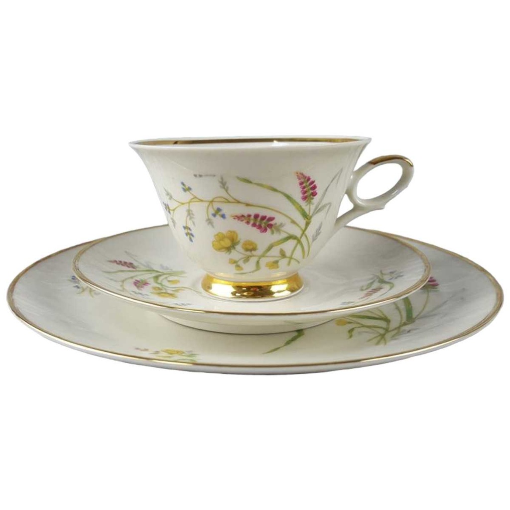 [45817920] Sammelgedeck Goldrand 3tlg Winterling Marktleuthen Elfenbein Beige gebraucht - gut Bild 2
