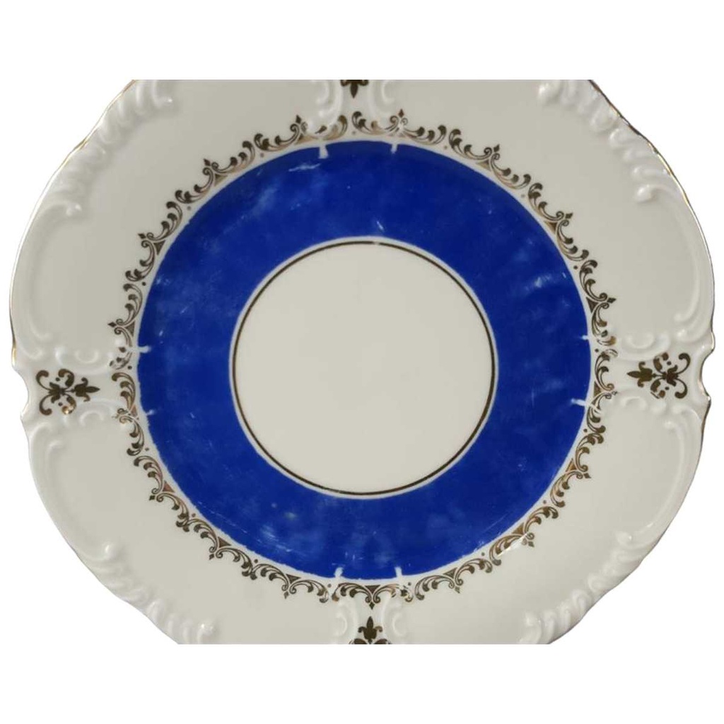 [45817932] Teegedeck Golddekor Schumann Elfenbein Blau Beige gebraucht - akzeptabel Bild 2