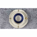 [45817932] Teegedeck Golddekor Schumann Elfenbein Blau Beige gebraucht - akzeptabel Bild 6