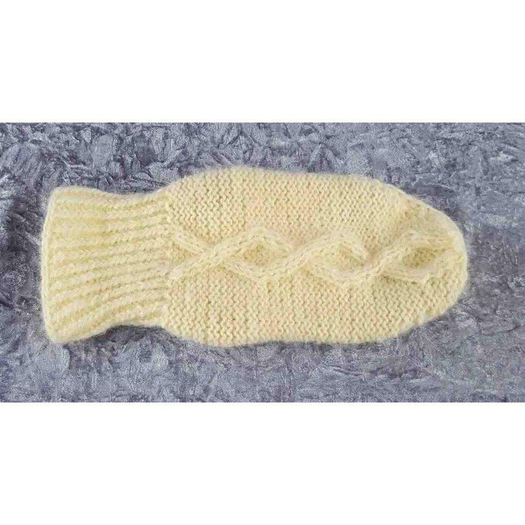 [45817955] Chihuahua Hundebekleidung Pullover gelb Handarbeit Gr. S (bis 2,5 kg) Bild 3