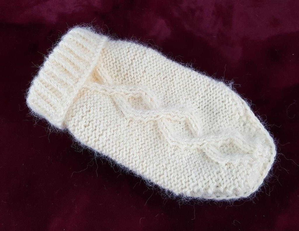 [45817955] Chihuahua Hundebekleidung Pullover gelb Handarbeit Gr. S (bis 2,5 kg) Bild 6